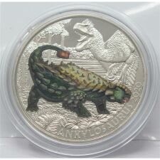 Österreich 3 Euro 2020 "Super Saurier - Serie #4 - Ankylosaurus Magniventris "