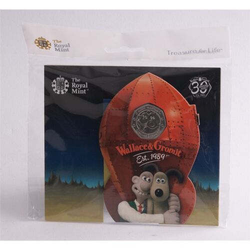 Groß Britannien 50 pence 2019 "Wallace & Gromit" BU