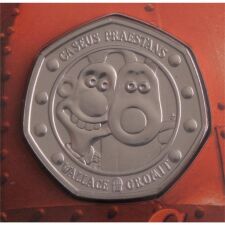 Groß Britannien 50 pence 2019 "Wallace & Gromit" BU