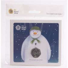 Groß Britannien 50 pence 2019 "Snowman" BU