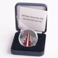 Lettland 5 Euro 2019 "Freiheitskämpfe" PP