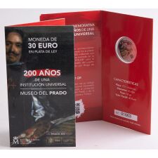 Spanien 30 Euro 2019 "Prado Museum" BU im Blister