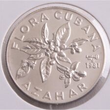 Kuba 5 Pesos 1981 - Flora Cubana - Azahar*