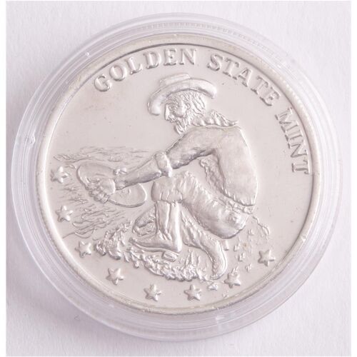 USA Silber Medaille - Goldgräber - Golden State Mint*