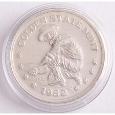 USA Silber Medaille 1982 - Goldsucher - Golden State Mint*