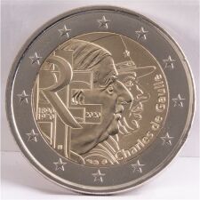 Frankreich 2 Euro 2020 - Charles de Gaulle - unc.