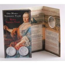 Österreich Maria Theresien Taler - Silber - Nachprägung im Blister*