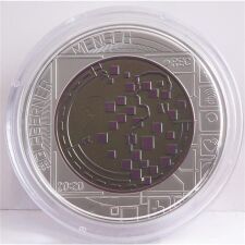 Österreich 25 Euro Niob 2020 - Der Gläserne Mensch