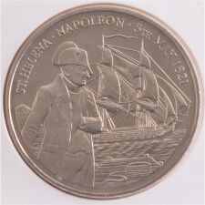 St. Helena 50 Pence 1986 - Napoleon*