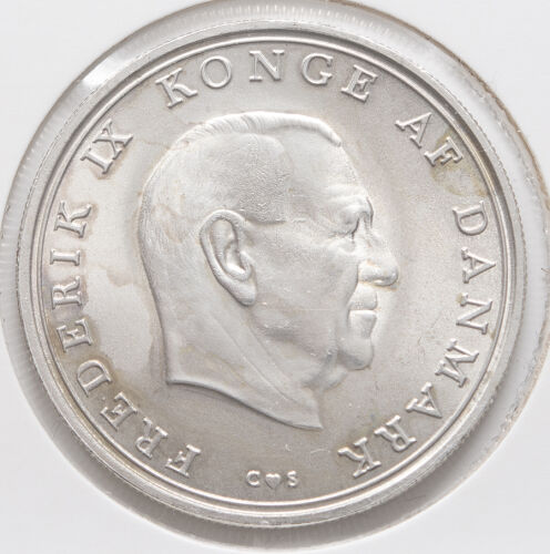 Dänemark 10 Kroner 1968 - Hochzeit Frederik IX.& Benedikte*