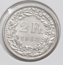 Schweiz 2 Franken 1965*