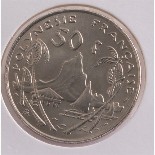 Franz. Polynesien 50 Francs 1975 - Insel Moorea / Marianne*