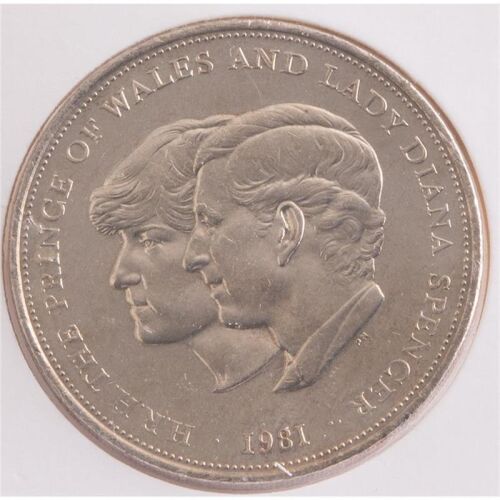 Groß Britannien 1 Crown 1981 - Hochzeit Prinz Charles & Lady Diana*