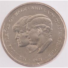 Groß Britannien 1 Crown 1981 - Hochzeit Prinz Charles & Lady Diana*
