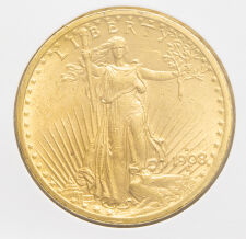 USA 20 Dollar 1908 - St.Gaudens - Double Eagle - Gold