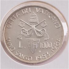Vatikan 1000 Lire 1983 - Heiliges Jahr*