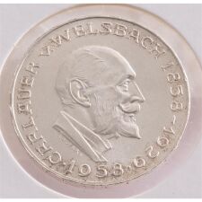 Österreich 25 Schilling 1958 - von Welsbach*