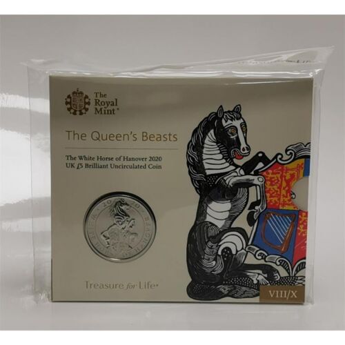 Groß Britannien 5 Pfund 2020 "Queen´s Beasts #8 - White Horse" BU