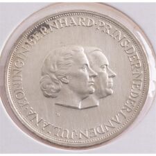 Niederlande Medaille - Silberhochzeit Bernhard & Juliana*