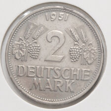 Deutschland 2 Mark 1951 - Ähren - D*