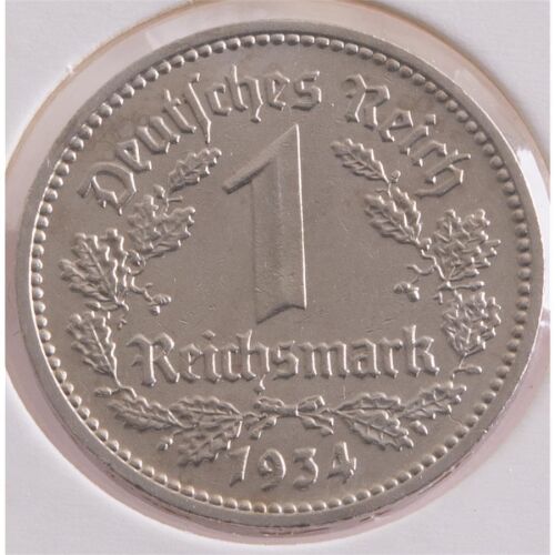 Deutsches Reich 1 Reichsmark 1934 D*