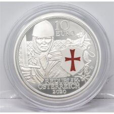 Österreich 10 Euro 2020 - Mit Kettenhemd und Schwert #3 - Tapferkeit - PP