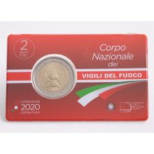 Italien 2 Euro 2020 "Feuerwehr" BU