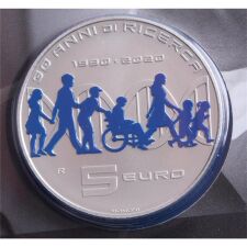 Italien 5 Euro 2020 - Telethon