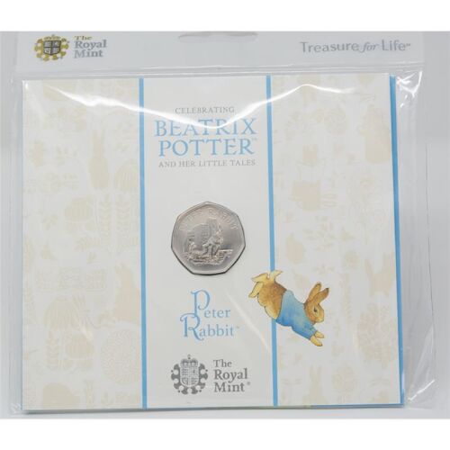 Groß Britannien 50 pence 2020 "Beatrix Potter - Peter Rabbit" BU