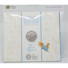 Groß Britannien 50 pence 2020 "Beatrix Potter - Peter Rabbit" BU