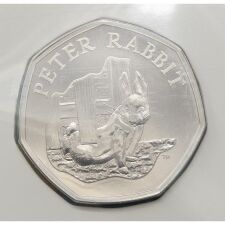 Groß Britannien 50 pence 2020 "Beatrix Potter - Peter Rabbit" BU