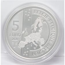 Belgien 5 Euro 2020 - 185 Jahre Eisenbahn - PP