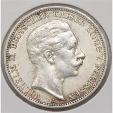Deutsches Reich 3 Mark 1912 "Wilhelm II. - Preussen"*