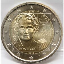 Italien 2 Euro 2020 "Montessori" unc