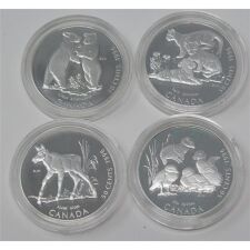 Kanada 4 x 50 Cent 1996 - Naturserie II*