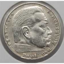 Deutsches Reich 2 Reichsmark 1937 A - Hindenburg*