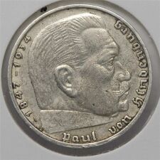 Deutsches Reich 2 Reichsmark 1938 A - Hindenburg*