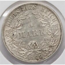 Deutsches Reich 1 Reichsmark 1908 F*