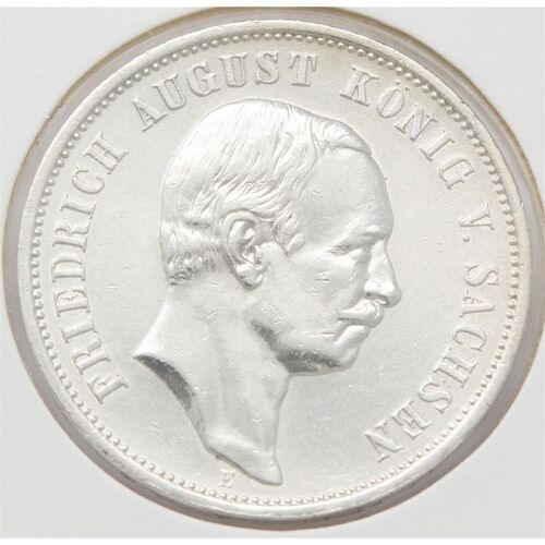 Deutsches Reich 3 Mark 1911 "Sachsen - Friedrich August"*
