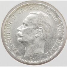Deutsches Reich 3 Mark 1910 - Friedrich II. - Baden*