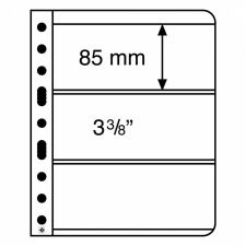 Kunstoffhüllen VARIO ,3er Einteilung, glasklar, 5er Pack