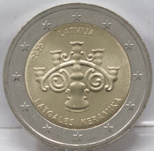 Lettland 2 Euro 2020 - Latgalische Keramik unc.