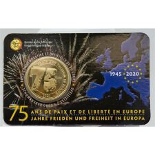 Belgien 2,5 Euro 2020 (FR)- 75 Jahre Frieden in Europa...