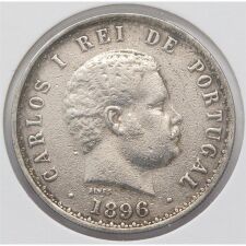 Portugal 500 Reis 1896 - Carlos I.*