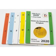 Goldeuroschuber für 100 Euro 2020 - Säulen der...