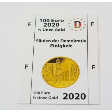 Goldeuroschuber für 100 Euro 2020 - Säulen der...