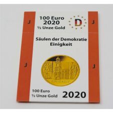 Goldeuroschuber für 100 Euro 2020 - Säulen der...