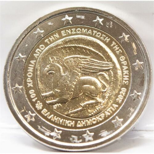 Griechenland 2 Euro 2020 - Thrakien unc.