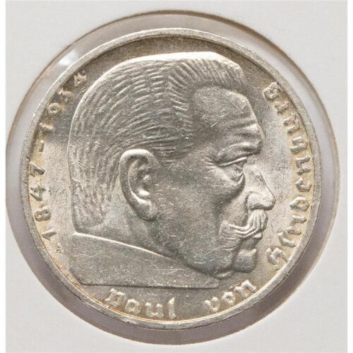 Deutsches Reich 2 Reichsmark 1939 A - Hindenburg*