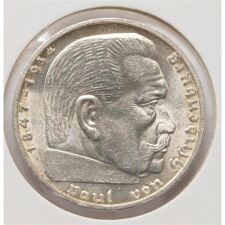 Deutsches Reich 2 Reichsmark 1939 A - Hindenburg*